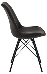Набор из 2 обеденных стульев Eris, серый цвет цена и информация | Стулья для кухни и столовой | 220.lv