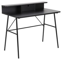 Actona компьютерный стол Pascal  чёрный цена и информация | Компьютерные, письменные столы | 220.lv