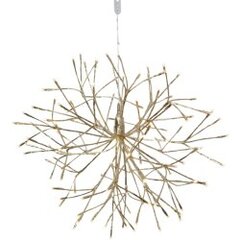 LED Gaismas dekors salūts, karināms, sudraba, 3,6W, 50x45cm, Firework 710-26 цена и информация | Праздничные декорации | 220.lv