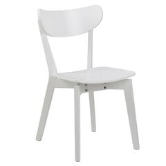 2-u ēdamistabas krēslu komplekts Roxby, balts cena un informācija | Virtuves un ēdamistabas krēsli | 220.lv