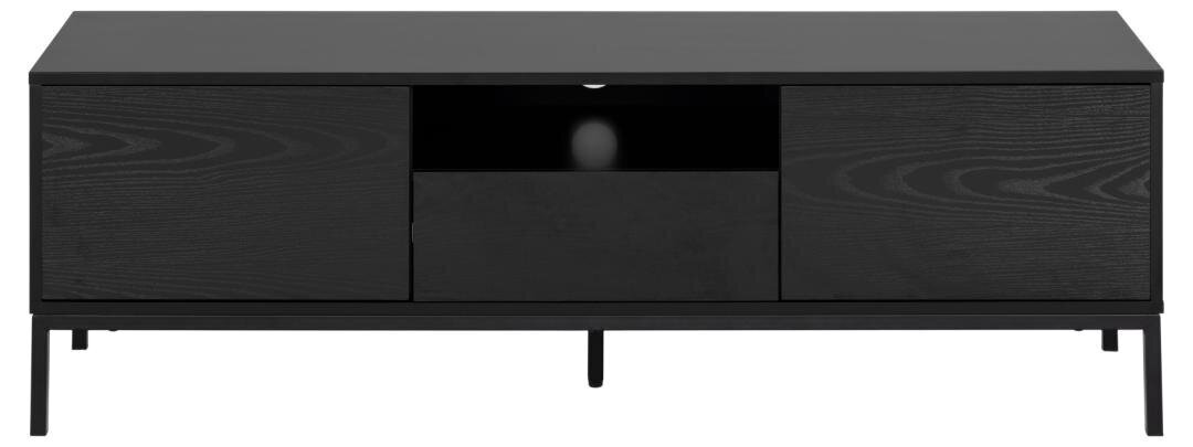 TV galdiņš Seaford, melns cena un informācija | TV galdiņi | 220.lv
