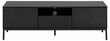 TV galdiņš Seaford, melns cena un informācija | TV galdiņi | 220.lv