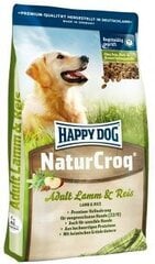 Сухой корм HAPPY DOG NATURCROQ LAMB AND RICE цена и информация |  Сухой корм для собак | 220.lv