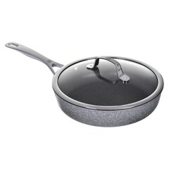 Сковорода Ballarini Salina Granitium 1H frying pan with lid granite 75002-812-0, 28 см цена и информация | Cковородки | 220.lv