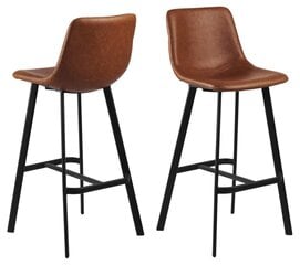 Комплект из 2-х барных стульев Oregon, коричневый цвет цена и информация | Стулья для кухни и столовой | 220.lv