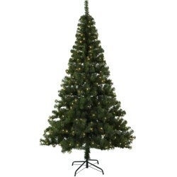 LED Ziemassvētku dekoratīvā eglīte ar lampiņām 4,68W 120x210cm Ottawa 609-01 цена и информация | Ziemassvētku dekorācijas | 220.lv