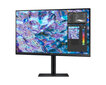 LCD Monitor|SAMSUNG|S61B|27"|Panel IPS|2560x1440|16:9|75hZ|5 ms|Swivel|Pivot|Height adjustable|Tilt|Colour Black|LS27B610EQUXEN цена и информация | Monitori | 220.lv