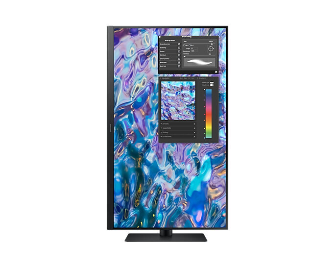 LCD Monitor|SAMSUNG|S61B|27"|Panel IPS|2560x1440|16:9|75hZ|5 ms|Swivel|Pivot|Height adjustable|Tilt|Colour Black|LS27B610EQUXEN цена и информация | Monitori | 220.lv