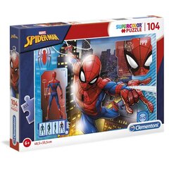 Marvel Spiderman puzzle, 104d cena un informācija | Puzles, 3D puzles | 220.lv