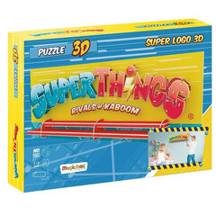 3D Puzle Superlogo Superthings (80 x 31 x 7 cm) cena un informācija | Puzles, 3D puzles | 220.lv