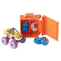 Fisher-Price Blaze and the Monster Machines TUNE UP TIRES STRIPES rotaļu mašīna cena un informācija | Rotaļlietas zēniem | 220.lv