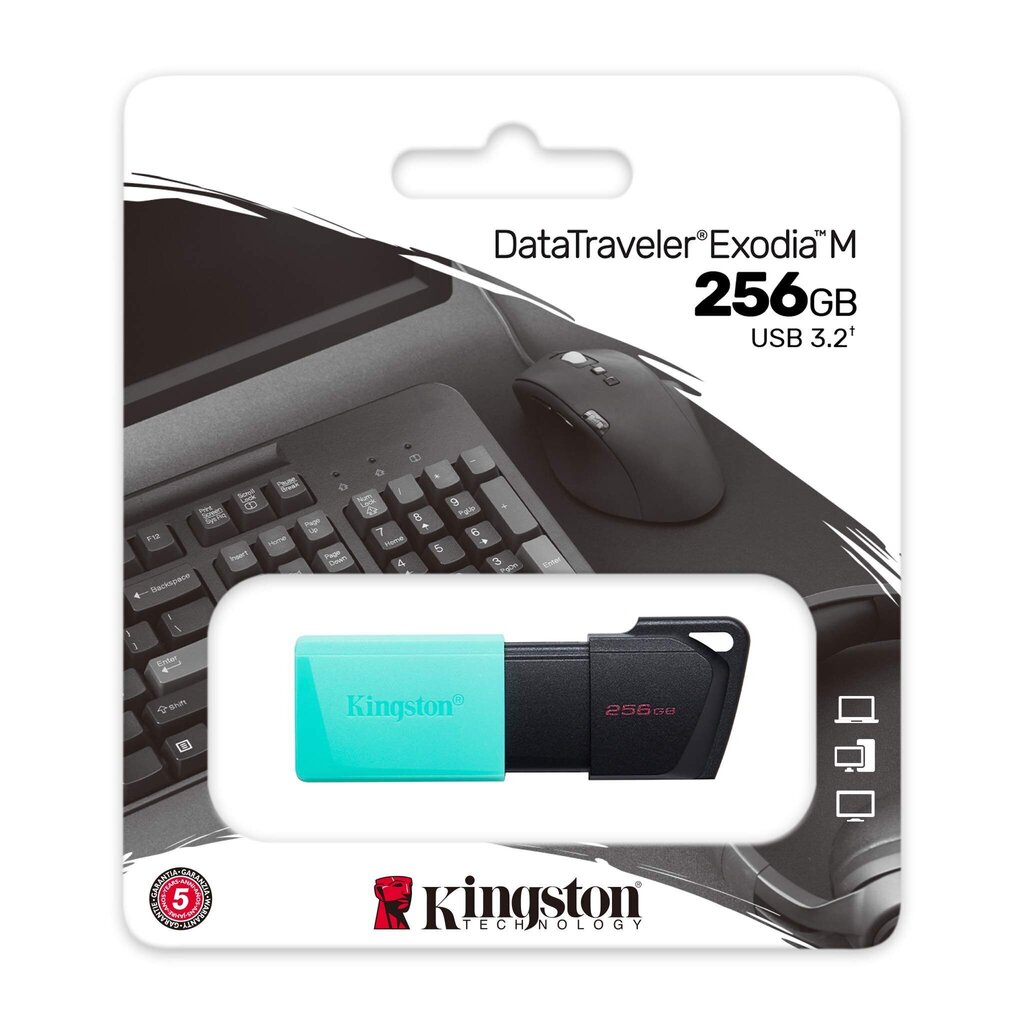 Kingston DT Exodia M 256GB USB 3.0 цена и информация | USB Atmiņas kartes | 220.lv