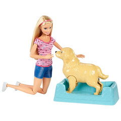 Barbie Newborn Pups Doll & Pets cena un informācija | Rotaļlietas meitenēm | 220.lv