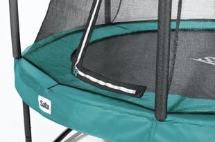 Batuts Salta Comfort Edition, 213cm, melns/zaļš cena un informācija | Sporta batuti | 220.lv