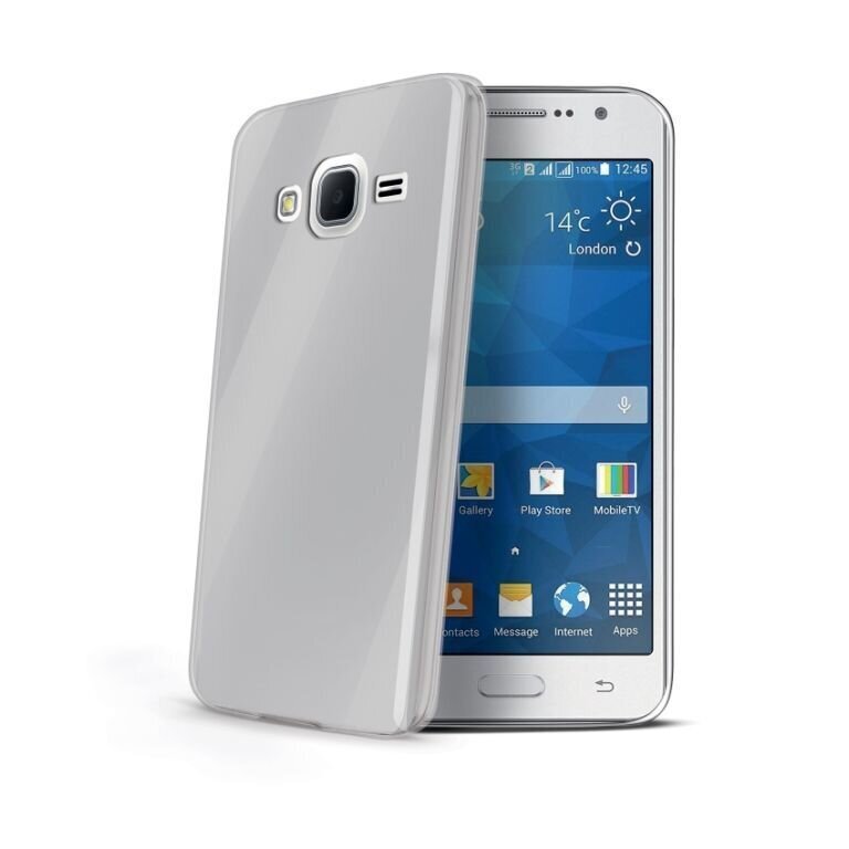 Celly Gelskin aizmugurējais apvalks Samsung Galaxy Grand Prime, blāvs цена и информация | Telefonu vāciņi, maciņi | 220.lv