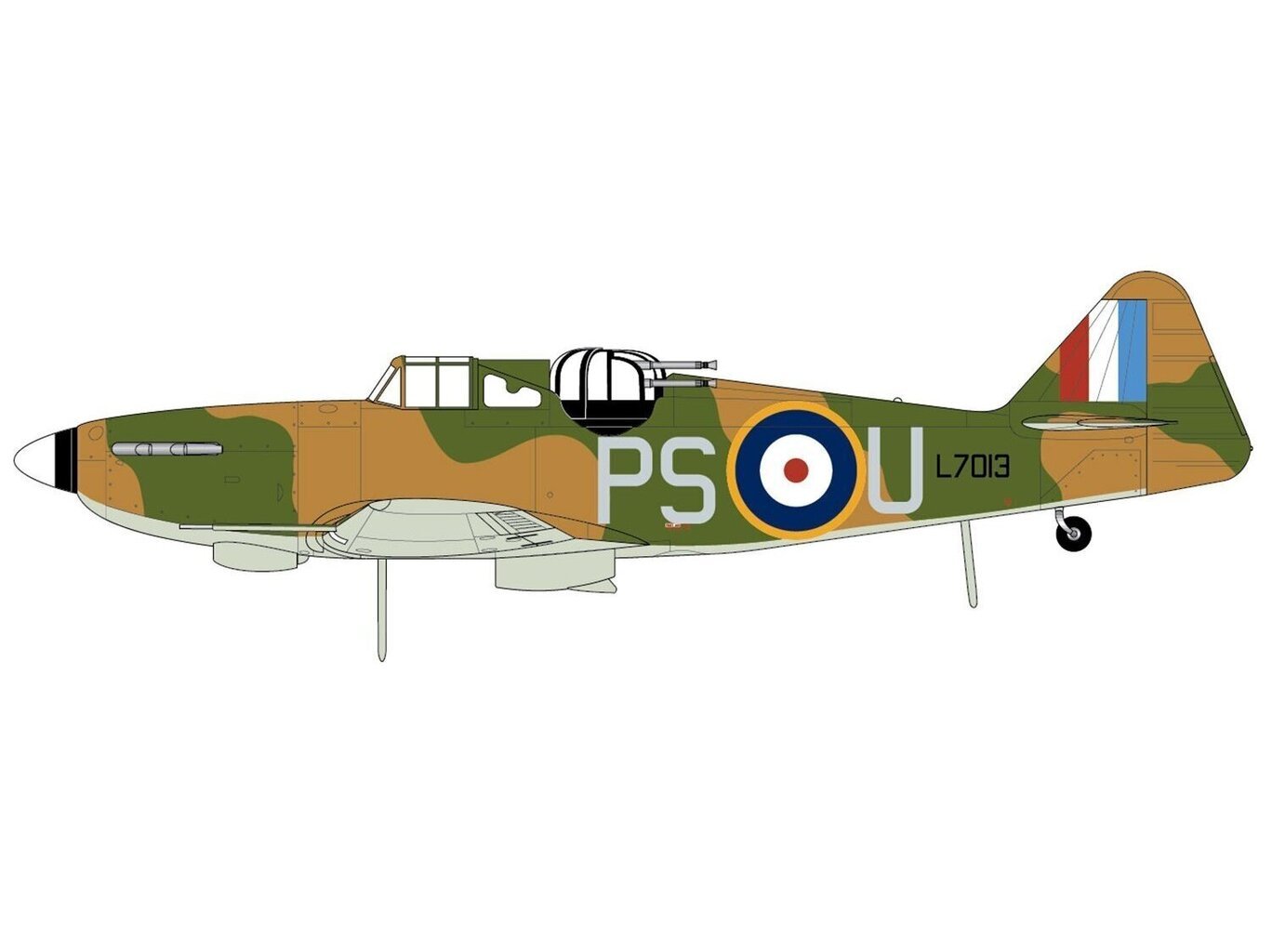 Airfix - Boulton Paul Defiant Mk.I, 1/72, A02069 cena un informācija | Konstruktori | 220.lv