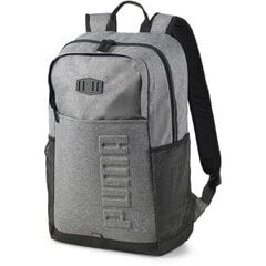 Mugursoma Puma S Backpack, 27 l, Medium gray heather cena un informācija | Sporta somas un mugursomas | 220.lv