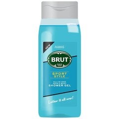 Dušas želeja vīriešiem brut shower gel sport style, 500 ml cena un informācija | Dušas želejas, eļļas | 220.lv