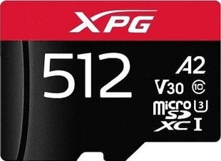 Atmiņas karte ADATA, AUSDX512GUI3XPGA2-R цена и информация | Карты памяти для мобильных телефонов | 220.lv