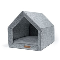 Rexproduct guļvieta - būda Kennel, M, pelēka/tumši zila цена и информация | Лежаки, домики | 220.lv