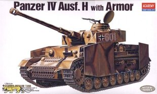 Модель для склеивания Academy 13233 GERMAN PANZER IV H W/ARMOR 1/35 цена и информация | Склеиваемые модели | 220.lv