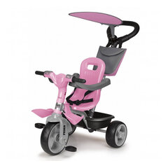 Трехколесный велосипед Feber Baby Plus Music, розовый цена и информация | Трехколесные велосипеды | 220.lv