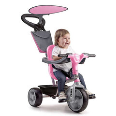 Трехколесный велосипед Feber Baby Plus Music, розовый цена и информация | Трехколесные велосипеды | 220.lv