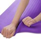 Gymnastic non slip mat for exercising 181 cm x 63 cm x 1 cm blue (WNSP-BLUE) цена и информация | Vingrošanas paklāji | 220.lv