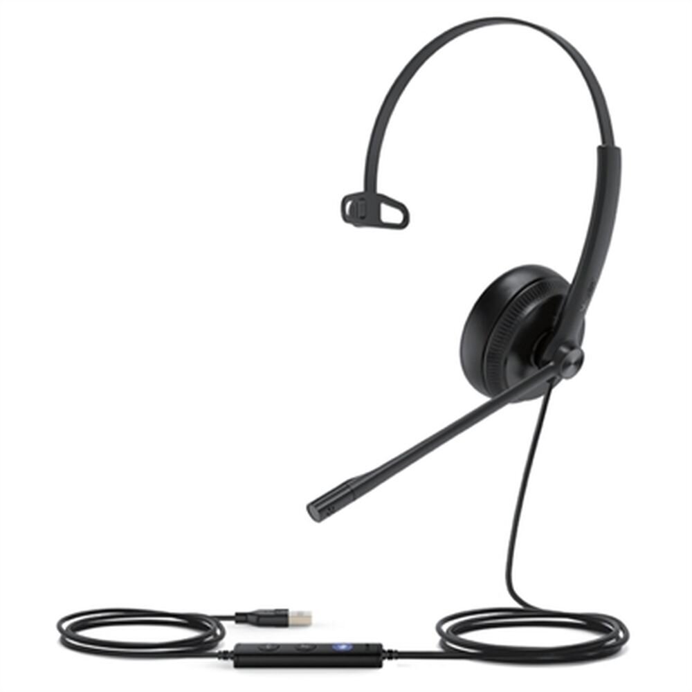 Yealink UH34 Lite Headset Wired Head-band Office/Call center Black cena un informācija | Austiņas | 220.lv