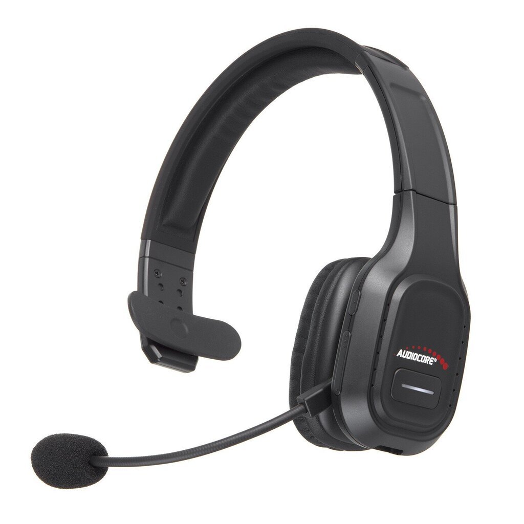 Audiocore 74452 Bluetooth Headset Headphone Noise Reuction Microphone Call CenterGoogle Siri Office Wireless cena un informācija | Bezvadu garnitūra | 220.lv