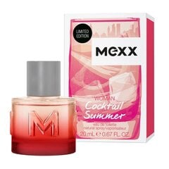 Tualetes ūdens Mexx Summer Cocktail EDT sievietēm 20 ml cena un informācija | Mexx Smaržas, kosmētika | 220.lv