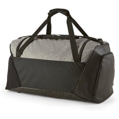 Sporta soma Puma teamFINAL Teambag M, 46 l, Black-medium gray heather цена и информация | Рюкзаки и сумки | 220.lv