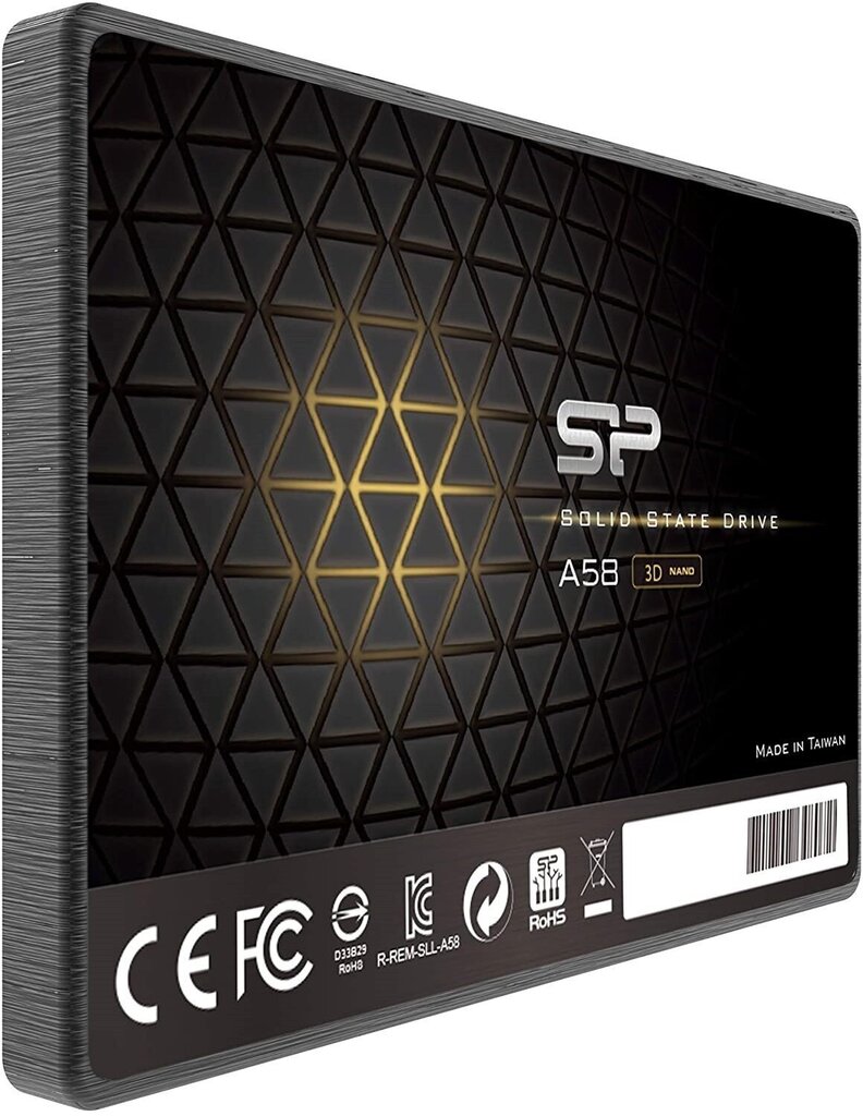 Dysk SSD Silicon Power Ace A58 512GB 2,5" SATA III 560/530 MB/s цена и информация | Iekšējie cietie diski (HDD, SSD, Hybrid) | 220.lv