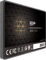 Dysk SSD Silicon Power Ace A58 256GB 2,5" SATA III 550/450 MB/s cena un informācija | Iekšējie cietie diski (HDD, SSD, Hybrid) | 220.lv