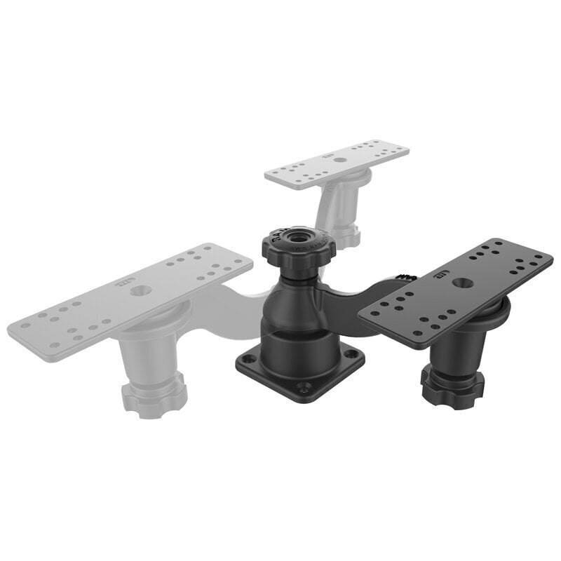 RAM MOUNT Mounting kit for echo sounder to flat surface RAM-109HU cena un informācija | Auto turētāji | 220.lv