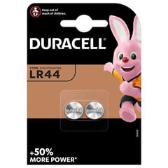 Батарейки DurAcell LR44, 2 шт. x 1 шт. упаковка цена и информация | Батарейки | 220.lv