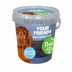 Four Friends Training Treats Deer dresūras gardums suņiem - Brieža gaļa, 400 g cena un informācija | Gardumi suņiem | 220.lv