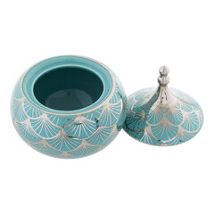 Lādīte DKD Home Decor Porcelāns Austrumniecisks (14 x 14 x 17 cm) cena un informācija | Interjera priekšmeti | 220.lv