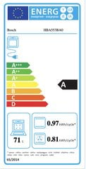 Bosch HBA553BA0 cena un informācija | Cepeškrāsnis | 220.lv