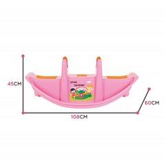Šūpoles Woopie Star, rozā цена и информация | Детские качели | 220.lv