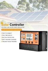 Saules uzlādes kontrolieris 12V/24V MPPT/PWM 80A cena un informācija | Lādētāji-akumulatori (Power bank) | 220.lv