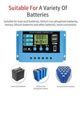 Saules uzlādes kontrolieris PWM 10A cena un informācija | Lādētāji-akumulatori (Power bank) | 220.lv