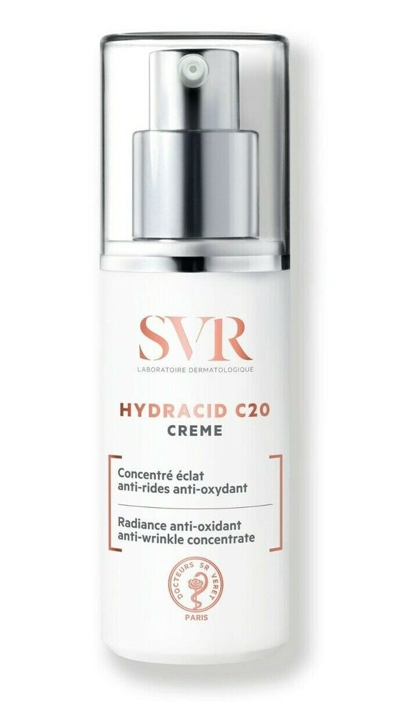 Stiprinošs ādas krēms SVR Hydracid C20, 30 ml цена и информация | Sejas krēmi | 220.lv