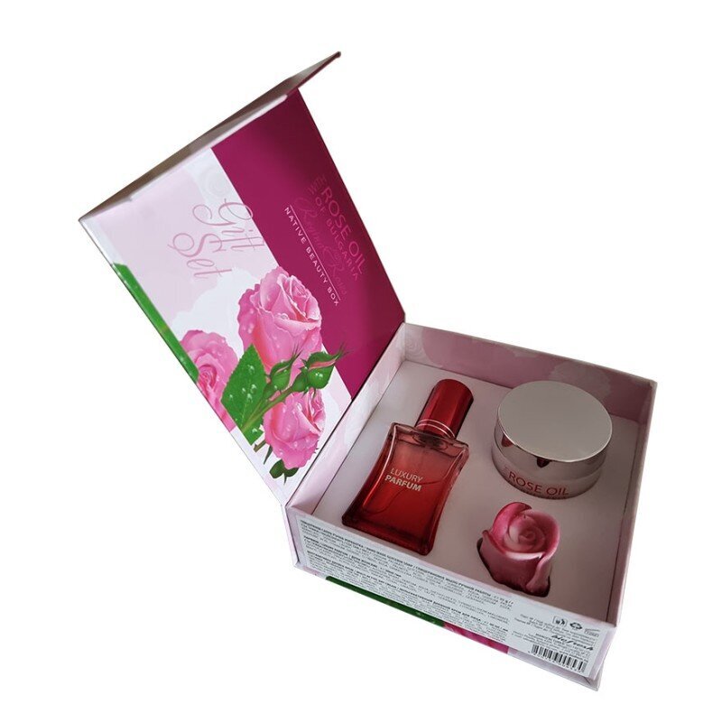 Regina roses dāvanu komplekts-dienas krēms 40ml, glicerīna ziepes 35g,smaržas 30ml, BRR044 цена и информация | Ķermeņa krēmi, losjoni | 220.lv