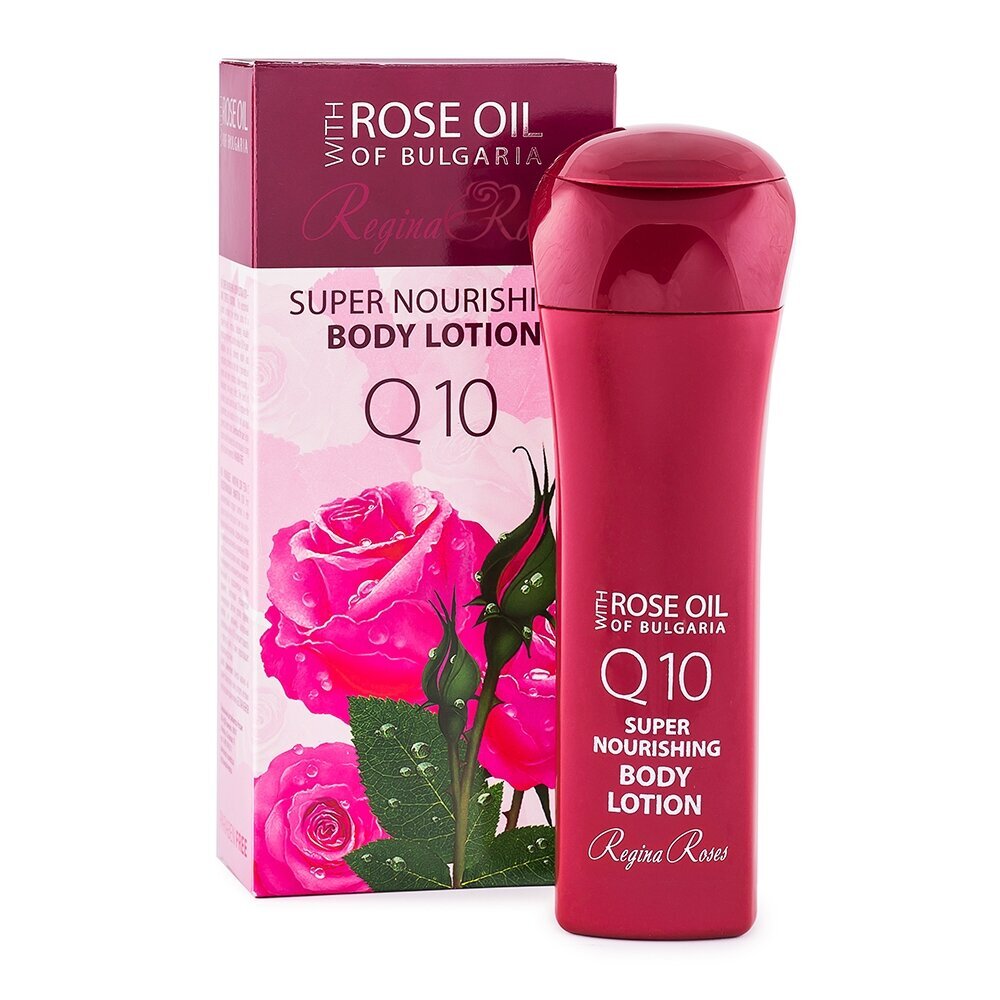 Ķermeņa losjons q10 pret izstiepumu kontroli regina roses 250ml, BRR033 cena un informācija | Ķermeņa krēmi, losjoni | 220.lv