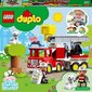 10969 LEGO® DUPLO® Town Ugunsdzēsēju mašīna цена и информация | Konstruktori | 220.lv