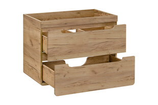 Шкаф под умывальник с выдвижными ящиками ARUBA CRAFT, 80х60х45 см цена и информация | Шкафчики для ванной | 220.lv