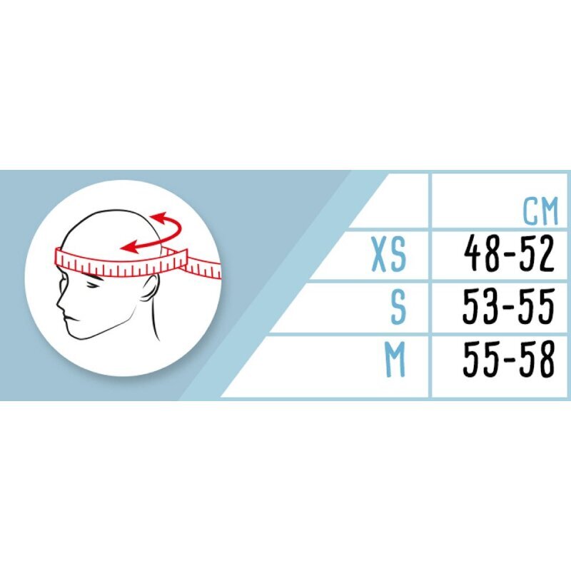 Slēpošanas ķivere Meteor izm. 48-52 cena un informācija | Slēpošanas ķiveres | 220.lv