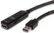 StarTech USB3AAEXT5M, USB-A, 5m cena un informācija | Kabeļi un vadi | 220.lv
