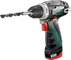 Akumulatora skrūvgriezis/urbjmašīna Metabo PowerMaxx BS Basic цена и информация | Шуруповерты, дрели | 220.lv